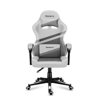 Huzaro Force 4.4 Mesh Υφασμάτινη Καρέκλα Gaming Λευκή
