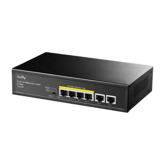 Cudy FS1006P v1 Unmanaged L2 PoE+ Switch με 6 Θύρες Ethernet FS1006P