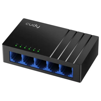 Cudy GS105D v4 Unmanaged Switch με 5 Θύρες Gigabit (1Gbps) Ethernet GS105D