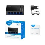 Cudy GS105D v4 Unmanaged Switch με 5 Θύρες Gigabit (1Gbps) Ethernet GS105D - Image 3