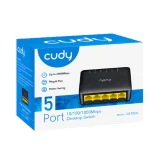 Cudy GS105D v4 Unmanaged Switch με 5 Θύρες Gigabit (1Gbps) Ethernet GS105D - Image 10