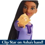 Mattel Disney Wish Singing Asha Of Rosas Κούκλα για 3+ ετών+ Ετών - Image 4