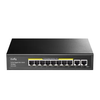 Cudy GS1010PE Unmanaged L2 PoE+ Switch με 10 Θύρες Ethernet GS1010PE
