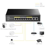 Cudy GS1010PE Unmanaged L2 PoE+ Switch με 10 Θύρες Ethernet GS1010PE - Image 4