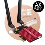 Cudy S Ασύρματη Κάρτα Δικτύου Wi‑Fi 6E (5400Mbps) PCI-e - Image 2