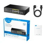 Cudy FS1010P v3 Unmanaged L2 PoE+ Switch με 8 Θύρες Ethernet FS1010P - Image 3