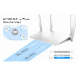 Cudy WR1300 v1 Ασύρματο Router Wi‑Fi 5 με 5 Θύρες Gigabit WR1300 - Image 2