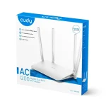 Cudy WR1300 v1 Ασύρματο Router Wi‑Fi 5 με 5 Θύρες Gigabit WR1300 - Image 6