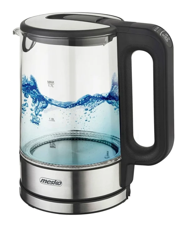Adler Βραστήρας 1.7lt 1800W Μαύρος