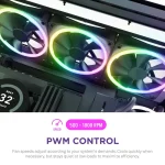 NZXT F120 RGB Duo Case Fan με Σύνδεση 4-Pin PWM - Image 5