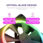 NZXT F120 RGB Duo Case Fan με Σύνδεση 4-Pin PWM - Image 6