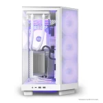 NZXT H6 Flow RGB Gaming Midi Tower Κουτί Υπολογιστή με Πλαϊνό Παράθυρο Λευκό - Image 2