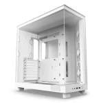 NZXT H6 Flow Gaming Midi Tower Κουτί Υπολογιστή με Πλαϊνό Παράθυρο Λευκό - Image 2