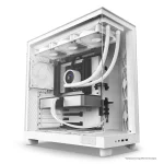 NZXT H6 Flow Gaming Midi Tower Κουτί Υπολογιστή με Πλαϊνό Παράθυρο Λευκό - Image 6