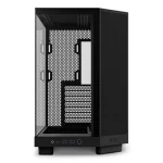NZXT H6 Flow Gaming Midi Tower Κουτί Υπολογιστή με Πλαϊνό Παράθυρο Μαύρο