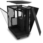 NZXT H6 Flow Gaming Midi Tower Κουτί Υπολογιστή με Πλαϊνό Παράθυρο Μαύρο - Image 3