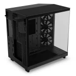 NZXT H6 Flow Gaming Midi Tower Κουτί Υπολογιστή με Πλαϊνό Παράθυρο Μαύρο - Image 6