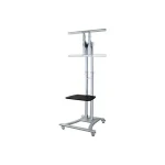 Neomounts PLASMA-M1800E Βάση Τηλεόρασης Τοίχου έως 70" και 50kg Ασημί PLASMA-M1800E
