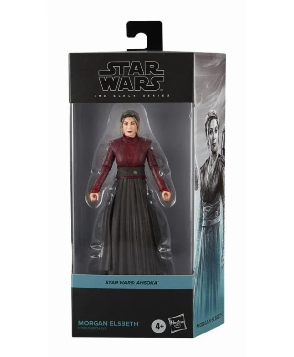 Φιγούρα Δράσης Ahsoka Black Series - Morgan Elsbeth Star Wars The Black Series Αhsoka Morgan Elsbeth Black-Red για 4+ ετών Ετών 15εκ.