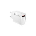 Natec Φορτιστής Χωρίς Καλώδιο με Θύρα USB-A 18W Λευκός (Ribera NUC-2057) NUC-2057 - Image 6