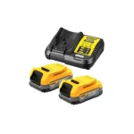 Dewalt Σετ 2 Μπαταριών Εργαλείου Λιθίου 18V Χωρητικότητας 5Ah με Φορτιστή - Image 8