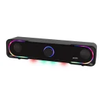 Blow MS-32 Ηχεία Υπολογιστή 2.0 με RGB Φωτισμό και Ισχύ 6W σε Μαύρο Χρώμα