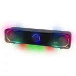 Blow MS-32 Ηχεία Υπολογιστή 2.0 με RGB Φωτισμό και Ισχύ 6W σε Μαύρο Χρώμα - Image 3