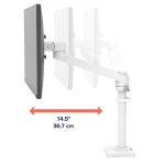 Ergotron NX Series Επιτραπέζια Βάση Οθόνης έως 34" Λευκή - Image 7