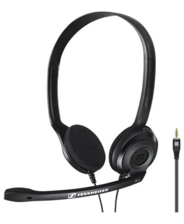 Sennheiser PC 5 On Ear Multimedia Ακουστικά με μικροφωνο και σύνδεση 3.5mm Jack 1000445