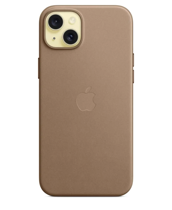 Apple Finewoven Back Cover Υφασμάτινο Καφέ (iPhone 15 Plus)