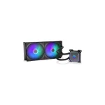 Endorfy Navis F280 Υδρόψυξη Επεξεργαστή Διπλού Ανεμιστήρα 120mm για Socket AM4/AM5/1700/1200/115x με ARGB Φωτισμό