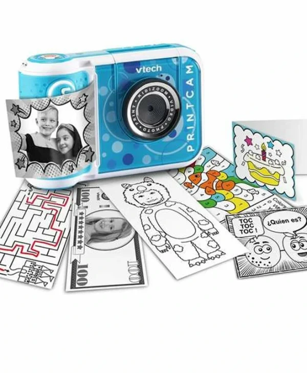 Vtech Kidizoom Print Παιδική Φωτογραφική Μηχανή με Θερμική Εκτύπωση Μπλε