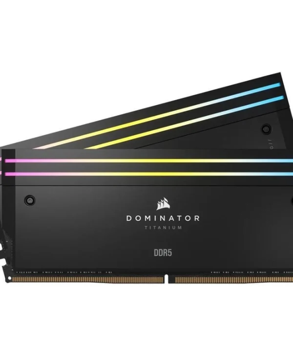 Corsair Dominator Titanium RGB XMP DDR5 48GB RAM με 2x24GB Modules και Ταχύτητα 6000 για Desktop