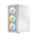 Logic Portos ARGB Gaming Midi Tower Κουτί Υπολογιστή με Πλαϊνό Παράθυρο Λευκό - Image 2