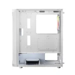 Logic Portos ARGB Gaming Midi Tower Κουτί Υπολογιστή με Πλαϊνό Παράθυρο Λευκό - Image 8