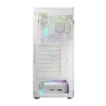 Logic Portos ARGB Gaming Midi Tower Κουτί Υπολογιστή με Πλαϊνό Παράθυρο Λευκό - Image 14