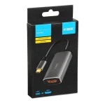iBox Μετατροπέας USB-C male σε HDMI female Ασημί 1τμχ IACF4K IACF4K - Image 2