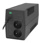 Qoltec FR UPS Line-Interactive 850VA 480W με 2 Schuko Πρίζες - Image 2