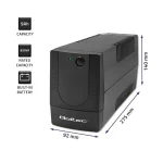 Qoltec FR UPS Line-Interactive 850VA 480W με 2 Schuko Πρίζες - Image 10