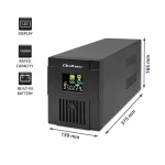 Qoltec FR UPS Line-Interactive 1500VA 900W με 4 Πρίζες - Image 11