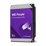 Western Digital Purple 1TB HDD Σκληρός Δίσκος 3.5" SATA III 5400rpm με 64MB Cache για Καταγραφικό