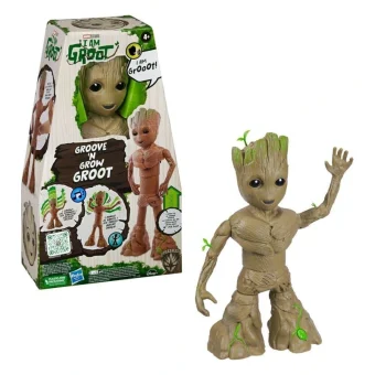Hasbro Marvel Guardians of the Galaxy: Groove 'N Grow Groot Φιγούρα ύψους 34εκ.