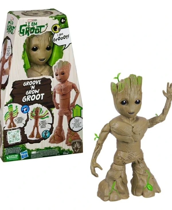 Hasbro Marvel Guardians of the Galaxy: Groove 'N Grow Groot Φιγούρα ύψους 34εκ.