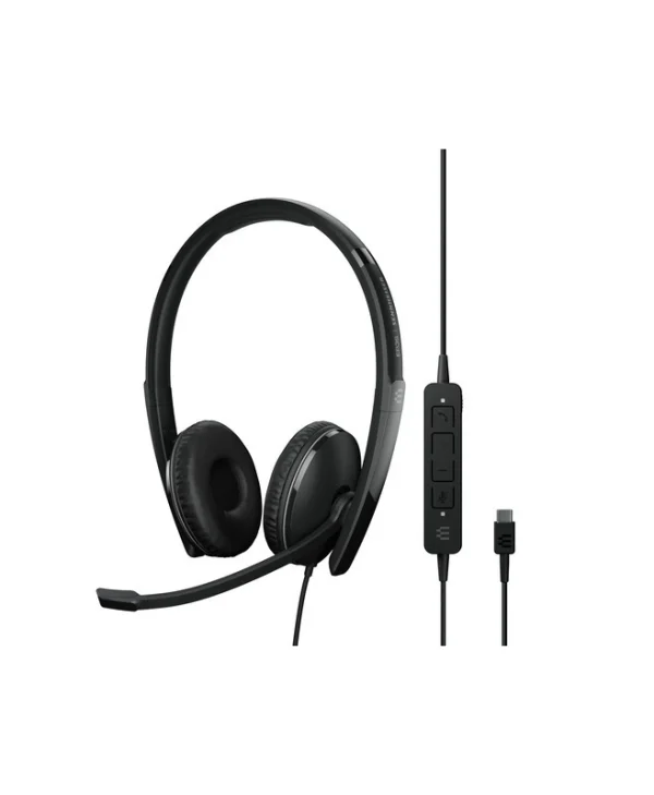 Epos Adapt 165T USB-C II On Ear Multimedia Ακουστικά με μικροφωνο