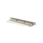 Lanberg Patch Panel για Rack 1U 19" 24 Θυρών cat6a Γκρι - Image 2