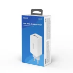 Savio Φορτιστής Χωρίς Καλώδιο με Θύρα USB-A και 2 Θύρες USB-C 65W Power Delivery / Quick Charge 3.0 Λευκός (LA-07) LA-07 - Image 7