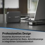 Crucial X10 Pro USB 3.2 Εξωτερικός SSD 1TB 2.5" Μαύρο - Image 7