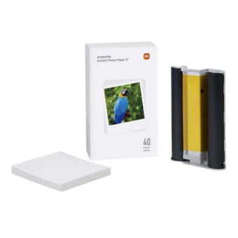 Xiaomi Instant Φωτογραφικό Χαρτί 3" για Εκτυπωτές Θερμικής Εξάχνωσης/Μεταφοράς 40 Φύλλα