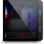 Modecom Amirani ARGB Gaming Midi Tower Κουτί Υπολογιστή με Πλαϊνό Παράθυρο Μαύρο - Image 3