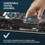 Crucial DDR5 με Module 1x8GB και Ταχύτητα 5600 για Laptop - Image 3